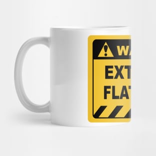 Humorous Human Warning Label EXTREME FLATULIST Mug